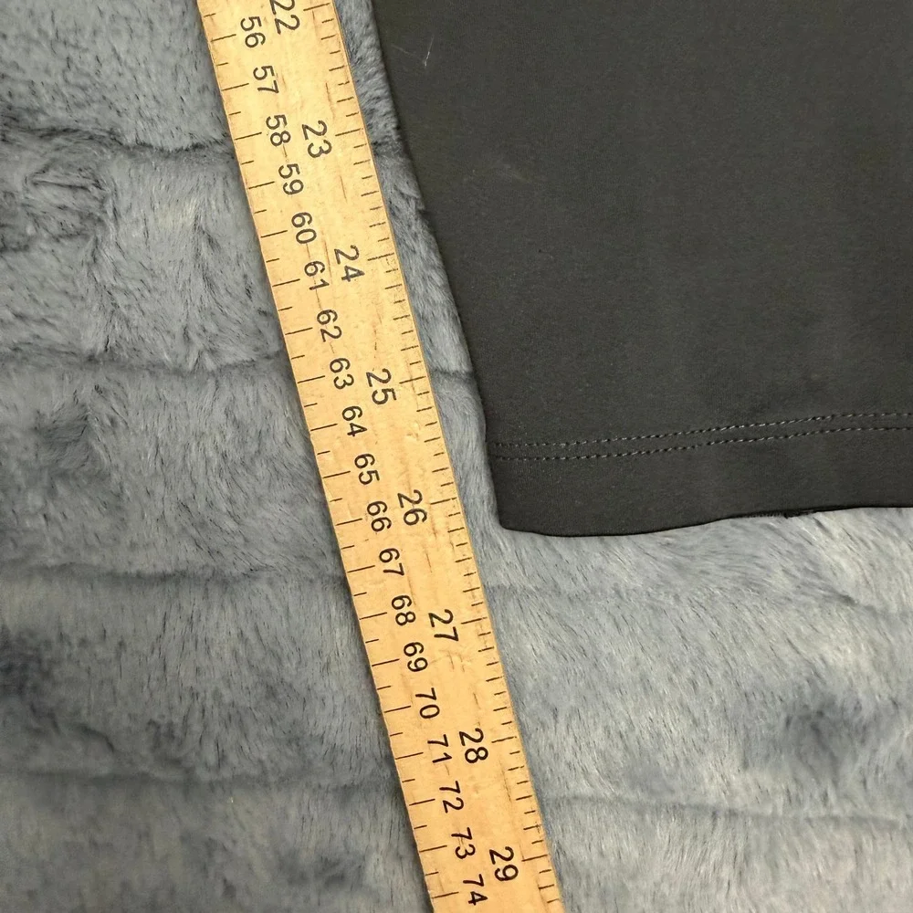 Nike Dri-FIT Womens Black Performance Running Leggings Mesh Panels Size Large
